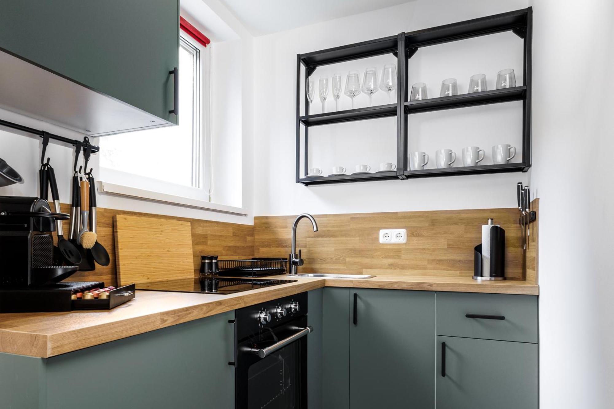 Design-Apartment In Linz Mit Netflix & Balkon Экстерьер фото